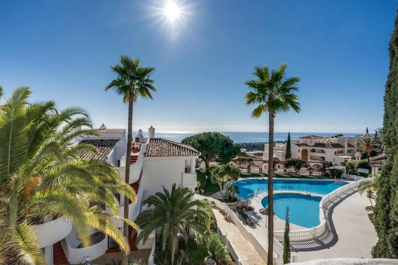 Apt. Mijas Met Adembenemend Zeezicht