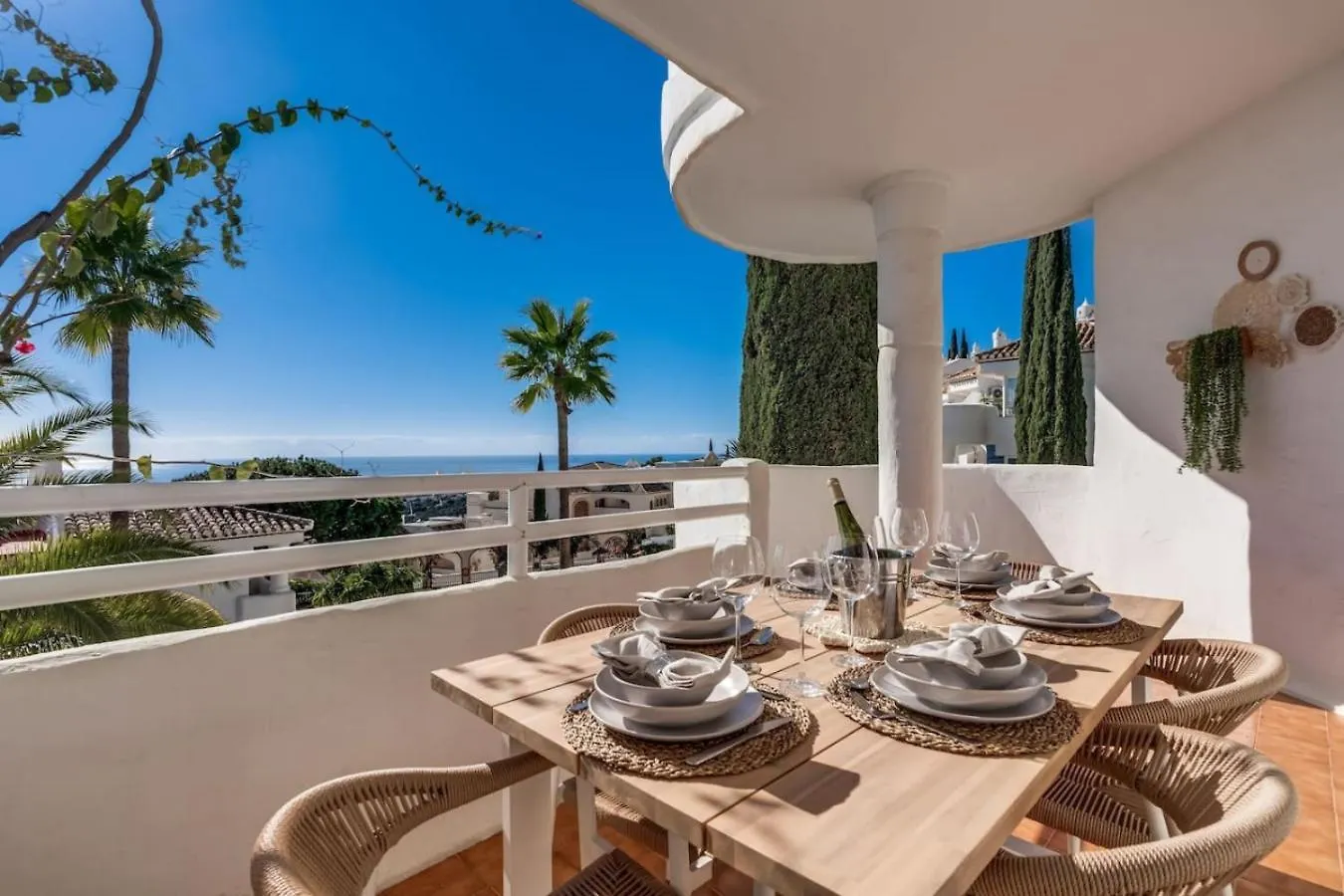 Apt. Mijas Met Adembenemend Zeezicht